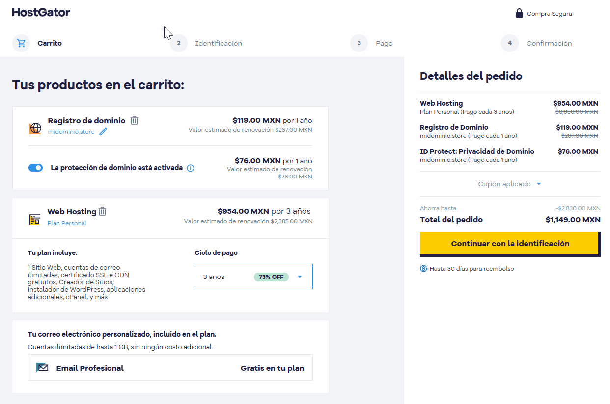 crear cuenta de hosgator con el login google.gif