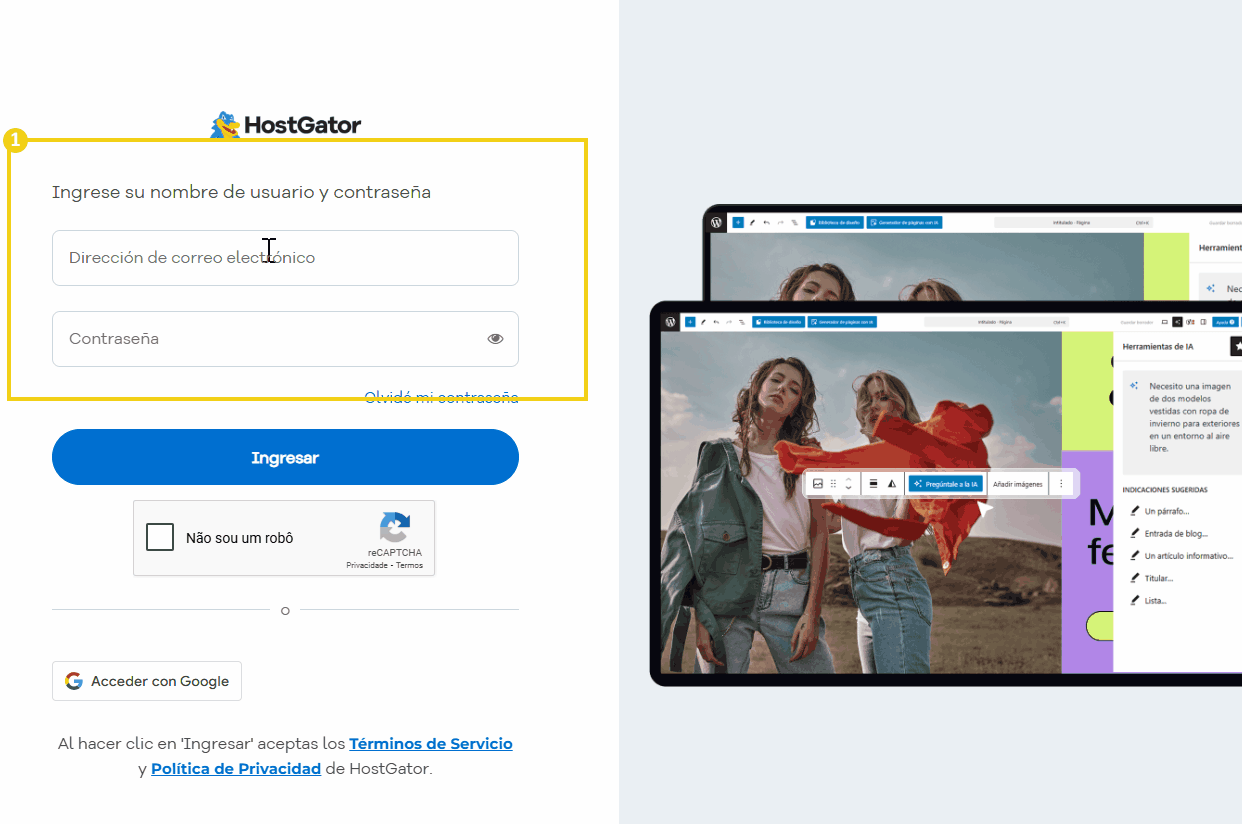 informar correo y contraseña para ingresar .gif