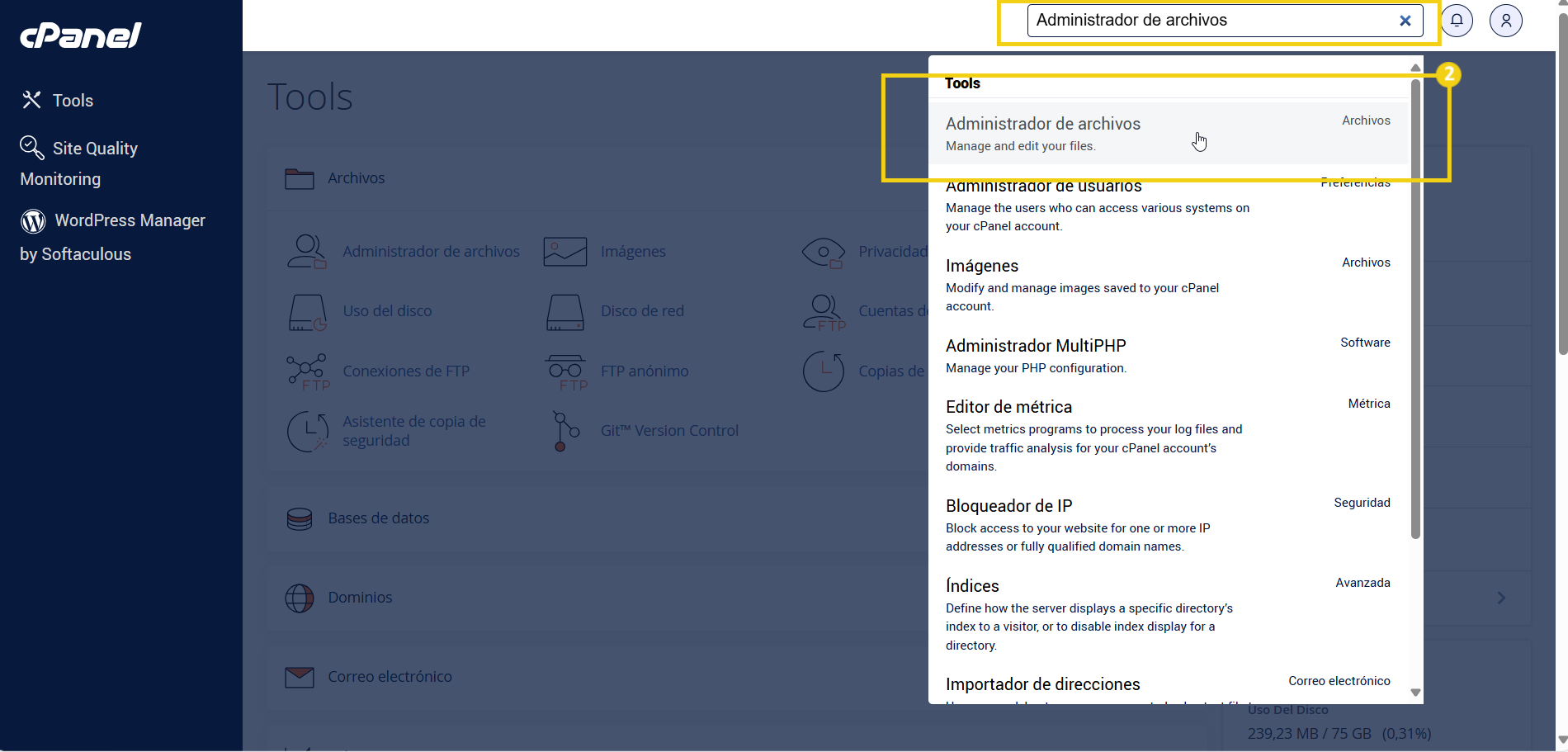 Administrador de archivos nuevo ES 