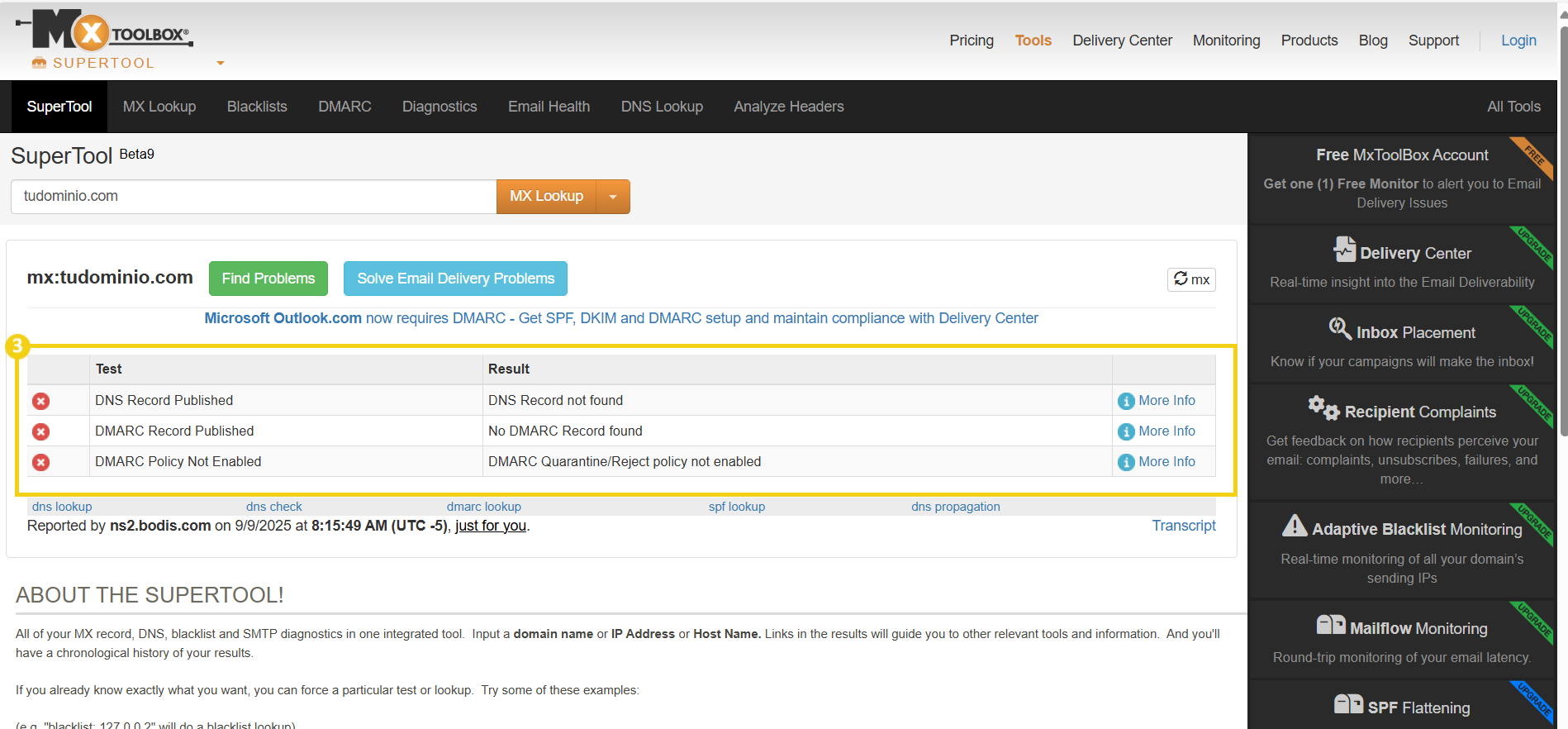 Por que os e-mails caem como spam em alguns provedores de e-mail