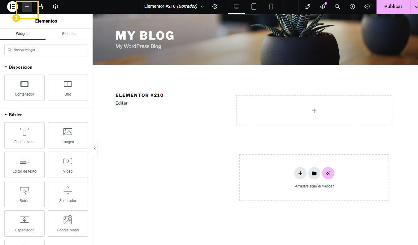 Como usar o Elementor no WordPress 