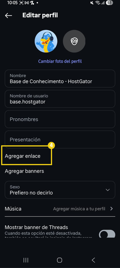 Cómo agregar el enlace en la biografía en las redes sociales