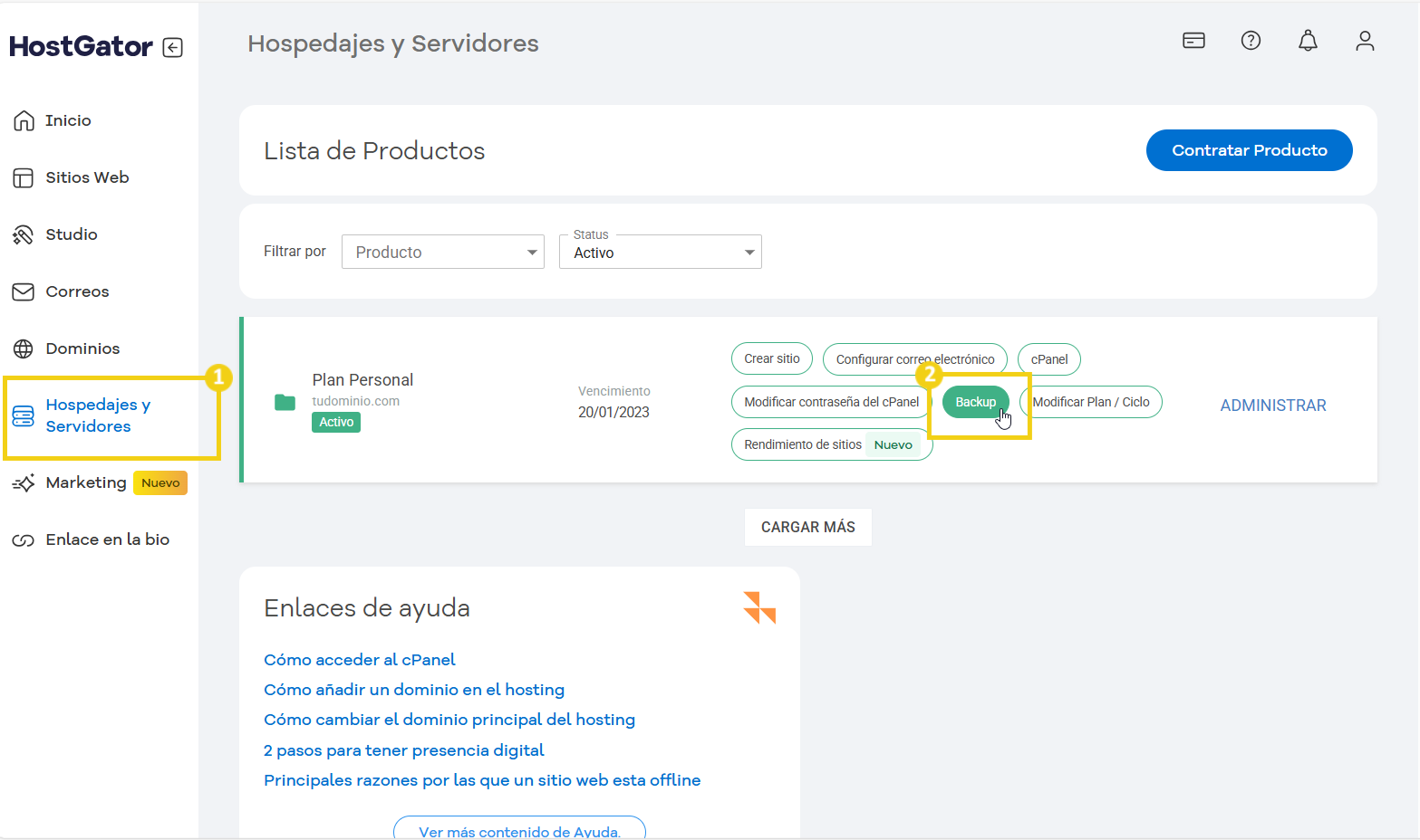 administracion-hospedaje-servidor-hostgator