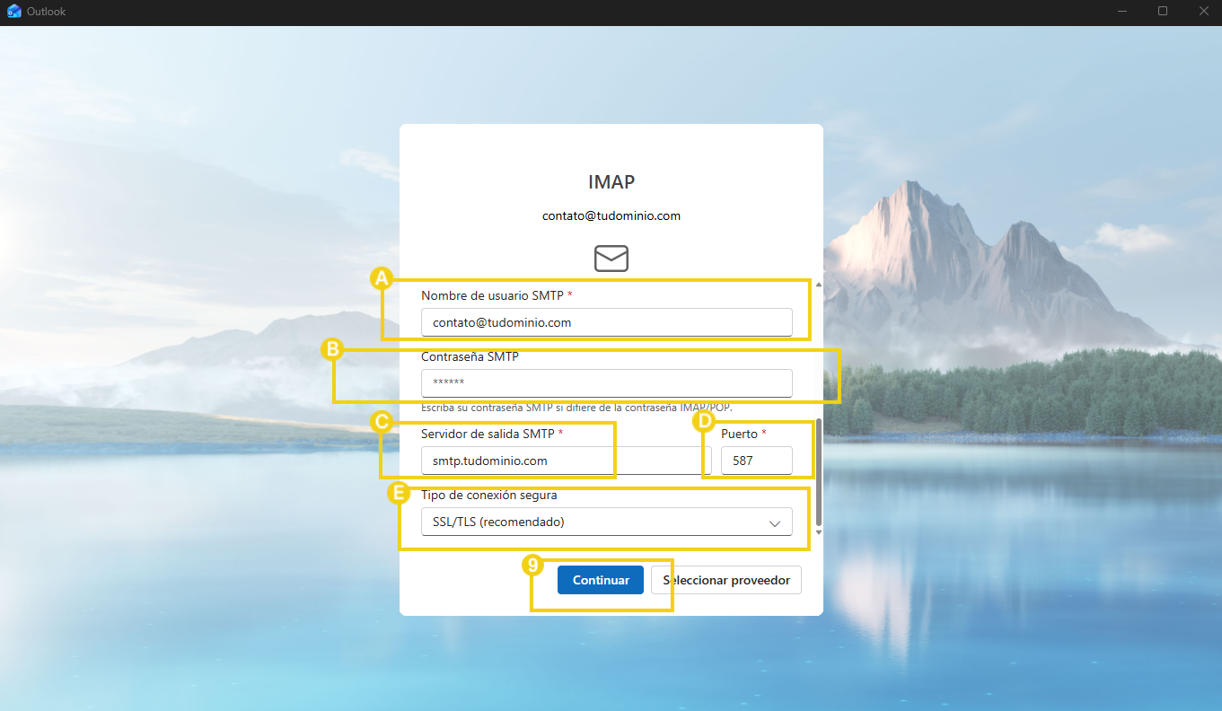 Cómo enviar y recibir correos electrónicos Titan a través de Outlook 