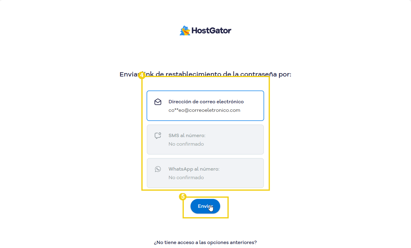 Cómo recuperar el acceso al Portal del Cliente