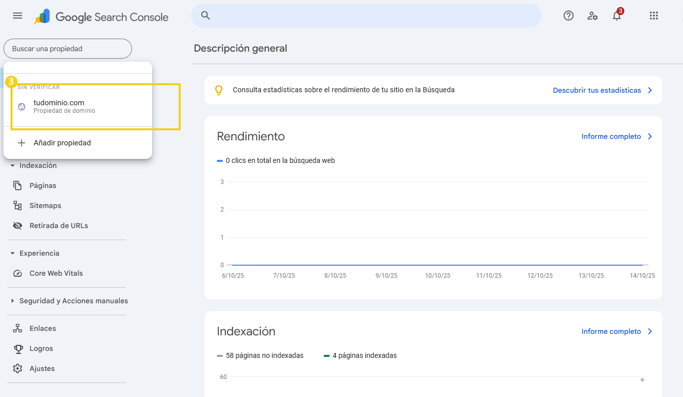 Como remover a página vermelha de alerta do Google