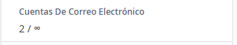 Imagen muestra opción "Cuentas de correo electrónico" del cPanel