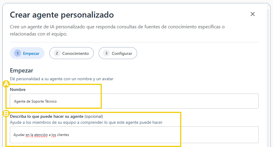 AllPass — campos para completar en la etapa “Inicio”