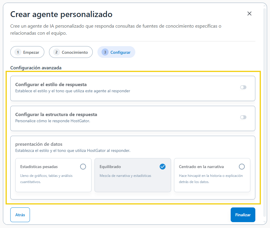 AllPass — pantalla de la última etapa: “Configurar”