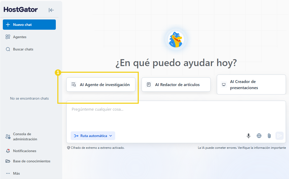 Pantalla inicial de AllPass — opción "AI Agente de Búsqueda" en destaque