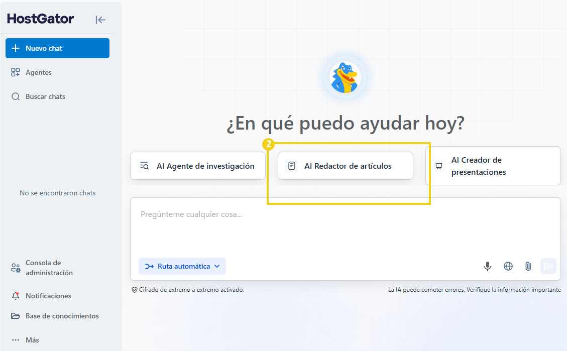 Pantalla inicial de AllPass — opción "AI Redactor de Artículos" en destaque