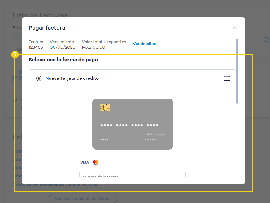 La imagen muestra la pantalla de pago para contratar AllPass.
